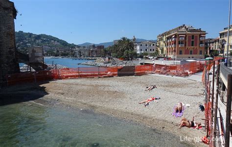 Beaches Rapallo. Coastal Rapallo