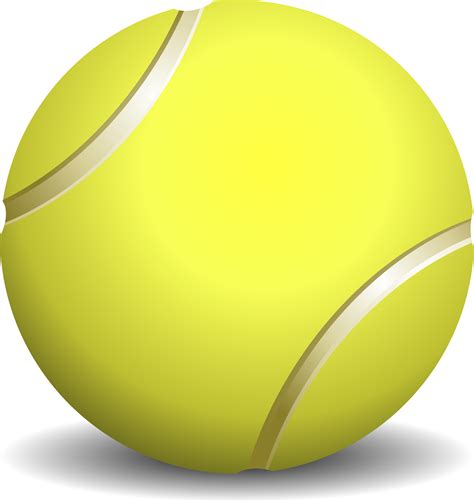 Clipart tennis ball teniso kamuoliukas – Clipartix