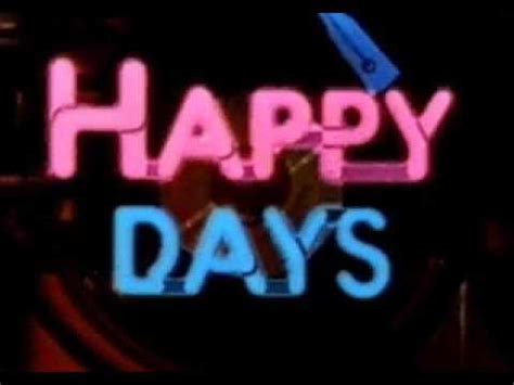 HAPPY DAYS THEME - YouTube