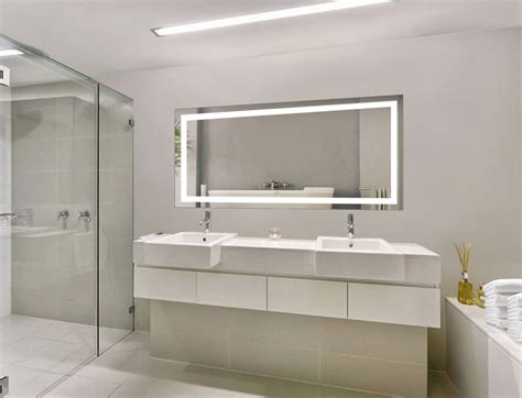 Large 60 Inch X 30 Inch LED Bathroom Mirror Lighted Vanity Mirror ...