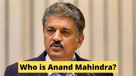 Anand Mahindra Biography: Birth, Age, Family, Education, Wife, Children ...