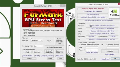 FurMark Benchmark Overview - YouTube