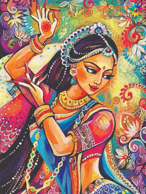 Indradhanush Dance of Nature Printed Canvas Unframed Painting (97cm x ...