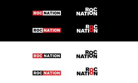 ROCNATION - Logo Design :: Behance