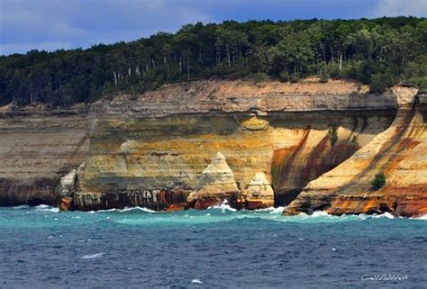 Painted Rocks at Pictured Rocks National Lakeshore | Michigan in Pictures