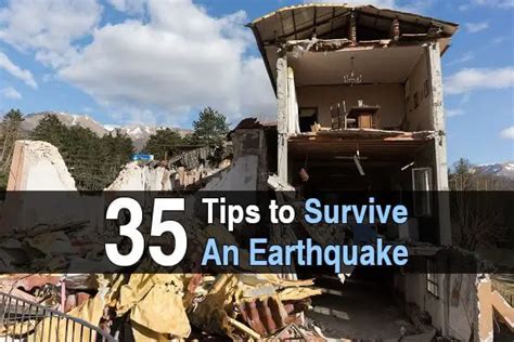 35 Tips to Survive an Earthquake | Urban Survival Site