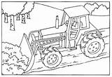 Coloring Plowing Tracteur Agricole Coloriage Pages Labourer Printable  sketch template