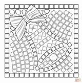 Free Mosaic Coloring Pages Download  sketch template