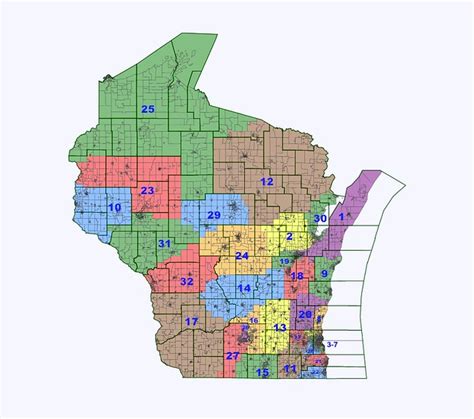 WI State Senate/Assembly Districts