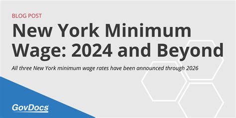 New York Minimum Wage 2024 Poster - Clio Melody