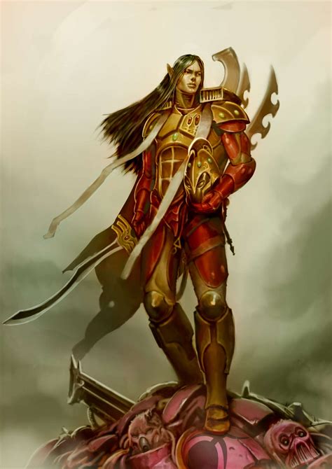 Eldar - Art by Cristian Alias - 40K Gallery