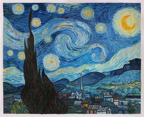 The Starry Night - Vincent van Gogh Paintings