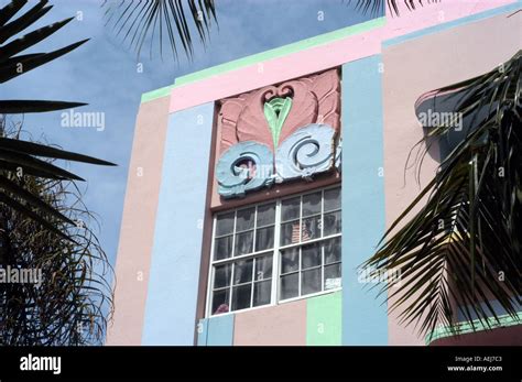 South Beach Art Deco Miami Florida Stock Photo - Alamy