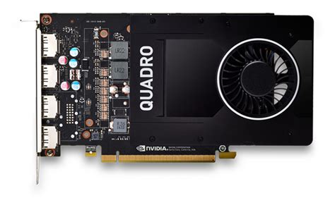 NVIDIA QUADRO P2200 5GB GDDR5X PCI Express 3.0 x 16 Professional ...