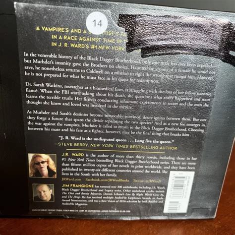 J.R. WARD THE Savior Audio Book CD Set Black Dagger Brotherhood Series Fiction $32.00 - PicClick