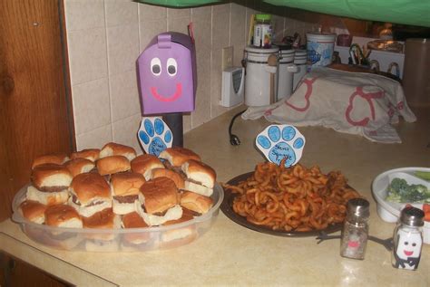 Blue's Clues Party Food