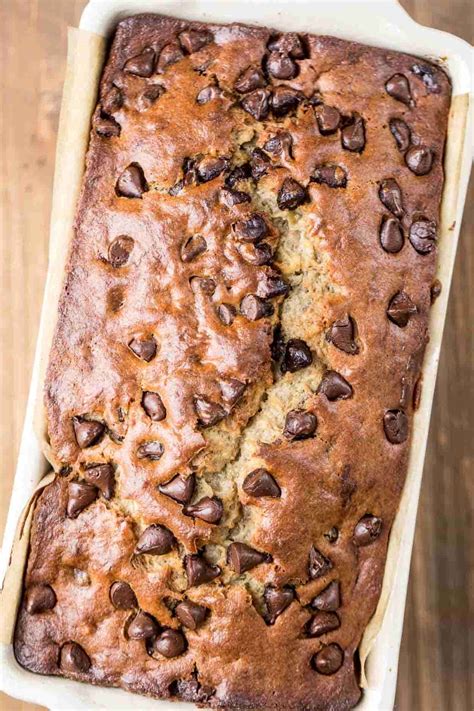 Chocolate Chip Banana Bread Recipe (VIDEO) - Valentina's Corner