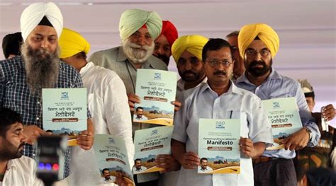 AAP releases ‘Kisan Manifesto’ in Punjab | The Indian Express