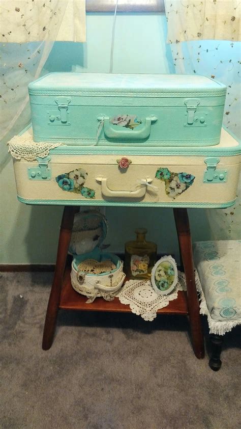 Suitcase diy | Diy suitcase, Vintage furniture, Furniture