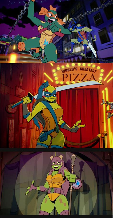 TMNT - Genderbend edits by TheMightFenek on DeviantArt | Tortugas ...