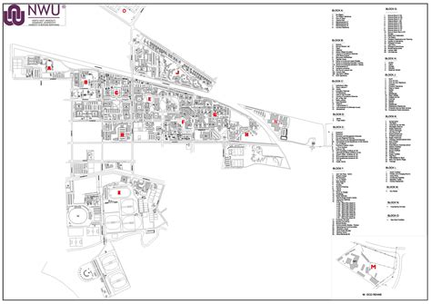 2017 .NWU.Potch Campus Map 2 - PSYC121 - Studocu