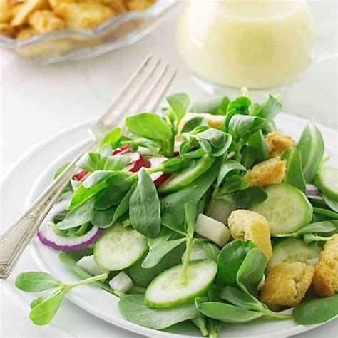 Garden Purslane Salad - Savor the Best