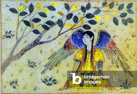 Image of Iraq: An angel, perhaps Jibril (Gabriel), c. 13th century