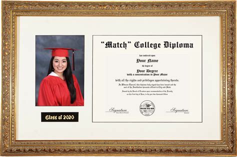 Diploma Frame with Graduation Photo – L.A. Framing Wholesaler, Inc.