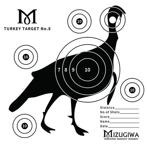 25pcs Archery Target Card Papper Shooting Targets 15cmX15cm Pistol Gun BB Airsoft Animal Targets ...