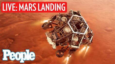 LIVE NOW 🔴 NASA Mars 2020 Rover Landing | Feb 18, 2021 | People - YouTube