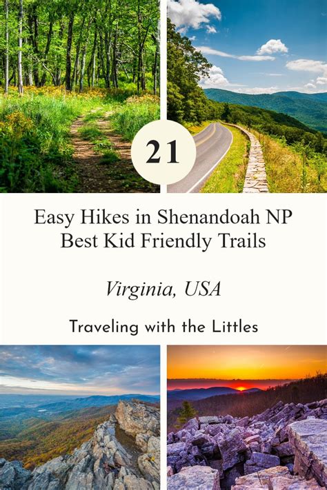 21 Easy Hikes in Shenandoah National Park: Best Kid Friendly Trails | Family vacation travel ...