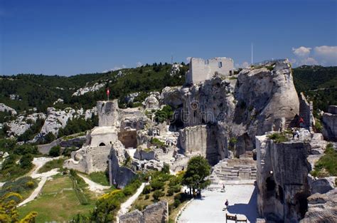 Castle of Les Baux De Provence, France Stock Image - Image of alpilles, ancient: 8151153