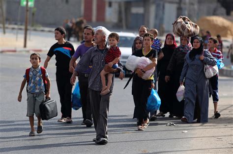 Thousands of Palestinians flee northern Gaza | World News | US News