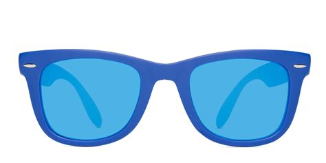 Ray-Ban 4105 Folding Wayfarer Blue - Multifocals.com