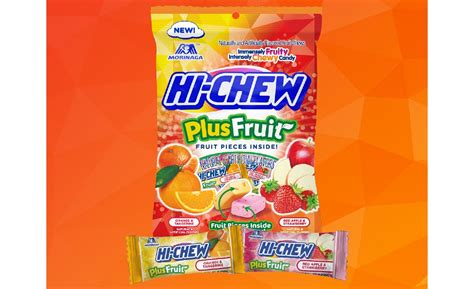 Morinaga America launches two new flavors of HI-CHEW Plus Fruit | 2021 ...