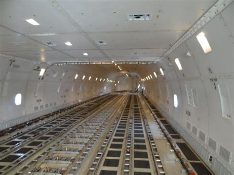 Inside Boeing 747 Cargo Plane