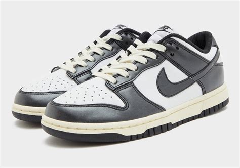 Nike Dunk Low Vintage Panda Release Details · JustFreshKicks