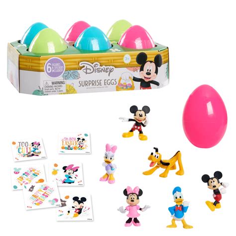 Disney Junior Mickey Mouse Surprise Eggs Easter Basket - Just Play | Toys for Kids of All Ages