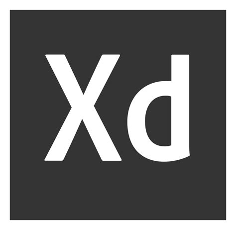 Adobe XD Logo Black and White – Brands Logos