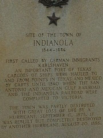 Historical Monument- Indianola, TX | Historical monuments, Texas ...