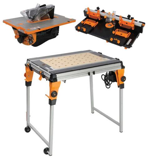 Triton Twx7c Workcentre + Contractor Saw Module + Router Table Module Package & Free Delivery ...