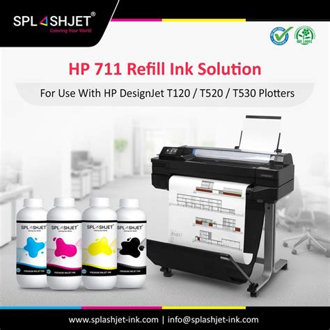 Ink & Cartridge for HP DesignJet T120, T520, T125, T130, T525, T530 Plotter | Ink cartridge ...