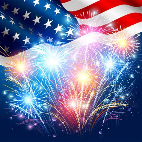 Independence Day Fireworks Clip Art