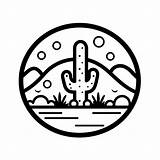 Desert Coloring Page For Download  sketch template
