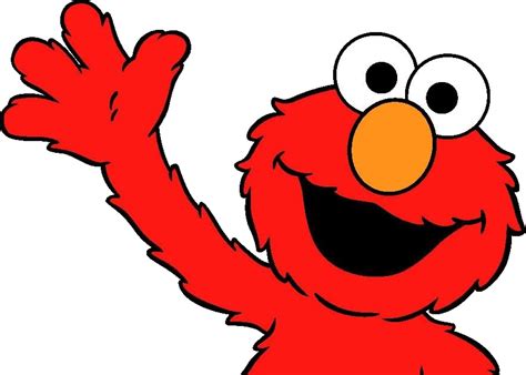 Elmo Face, Character, Puppet, Cartoon, Smile PNG