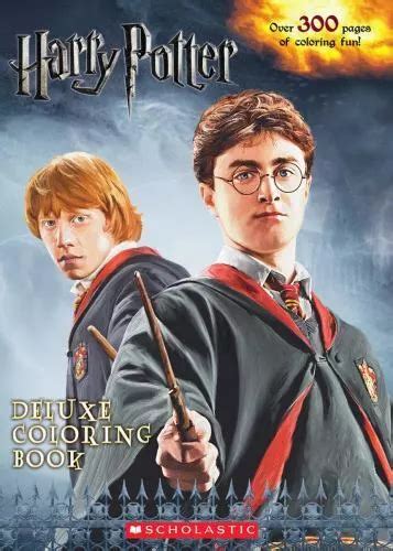 HARRY POTTER DELUXE Coloring Book by Scholastic £4.81 - PicClick UK