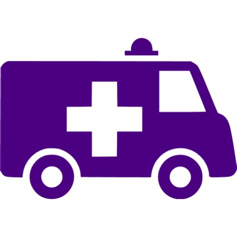 Indigo ambulance icon - Free indigo ambulance icons