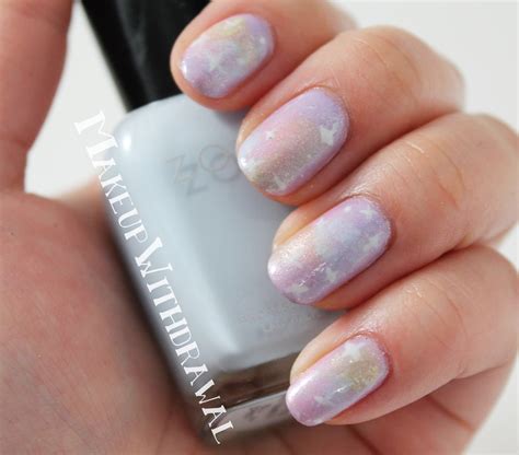 Pastel Galaxy Nails with Zoya Lovely Shades | Makeup Withdrawal