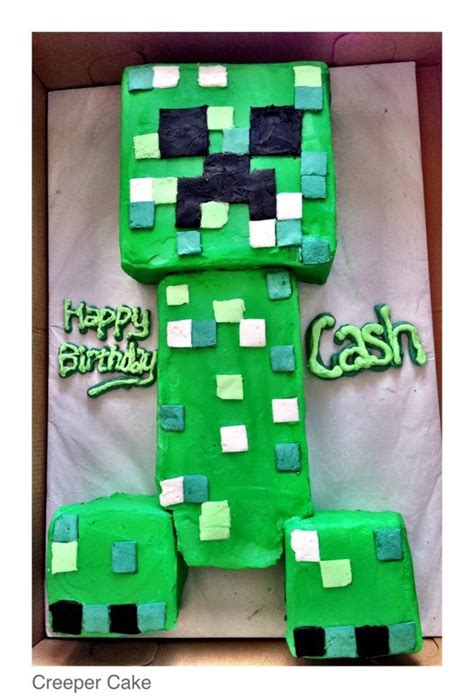 Minecraft Creeper Cake - CakeCentral.com