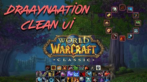 Classic WoW Clean UI Addons Overview - YouTube